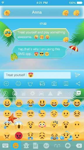 Holiday Live Wallpaper Emoji screenshot 2