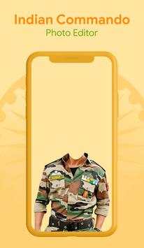 Commando Photo Suit Editor 5 تصوير الشاشة