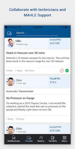 MSS MAHLE Forum screenshot 2