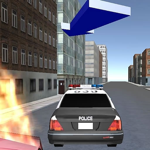 Gerçek 3D Polis Arabası Oyunu icon