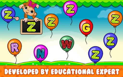 Balloon Pop Kids Learn Alphabets, Numbers & Colors screenshot 6