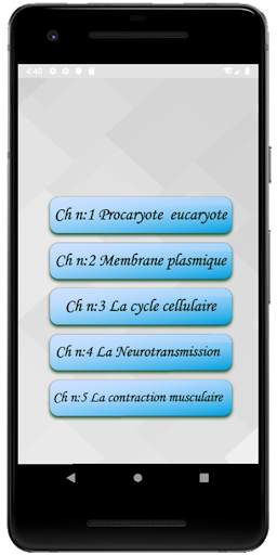 Biologie cellulaire (essbo) screenshot 5