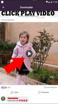 تحميل فيديو من الفيس بوك بجودة عالية 2019 screenshot 2