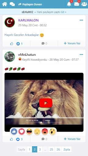 Seviyo - Mobil Sohbet ve Arkadaşlık Portalı screenshot 3