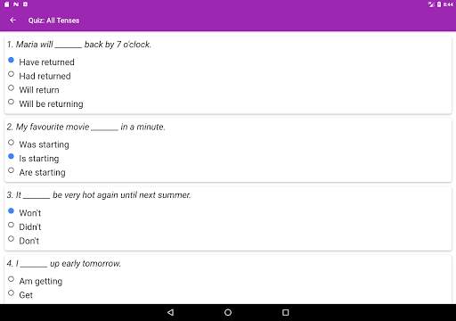 English Grammar App screenshot 14