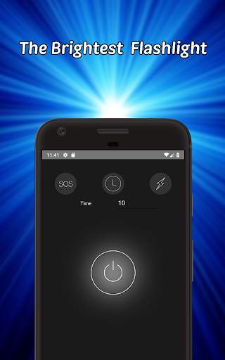 Flashlight SOS 🔦 - Flash, Torch, LED Flashlight screenshot 1
