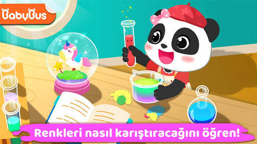 Küçük Panda Renkli El İşleri screenshot 1