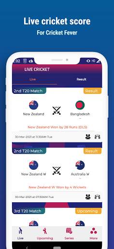 Live cricket Score - T20 Fixtures & Info screenshot 9