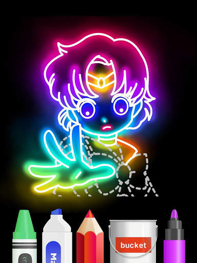 Draw Glow Comics screenshot 14