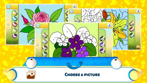 Color by Numbers - Flowers screenshot 1