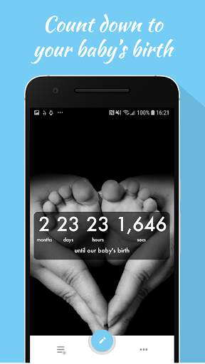 Baby Countdown Widget screenshot 1