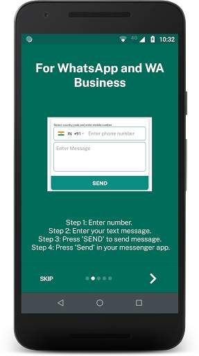 Direct Whatsapp, WA Business, Telegram Messenger screenshot 3