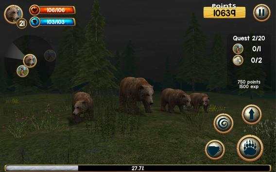 Wild Bear Simulator 3D screenshot 2