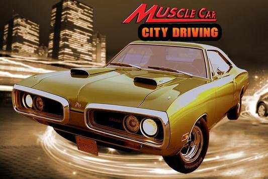 Old Muscle Car City Driving screenshot 1