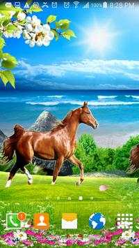 Horses Live Wallpaper screenshot 1