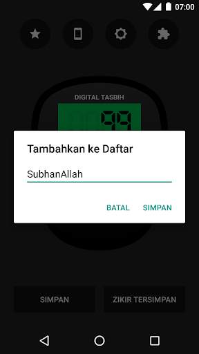 Counter Tasbih Digital screenshot 3