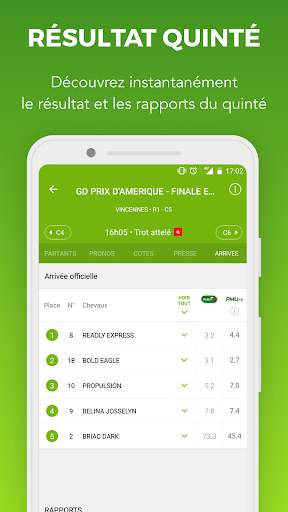 Turf résultats des courses screenshot 4