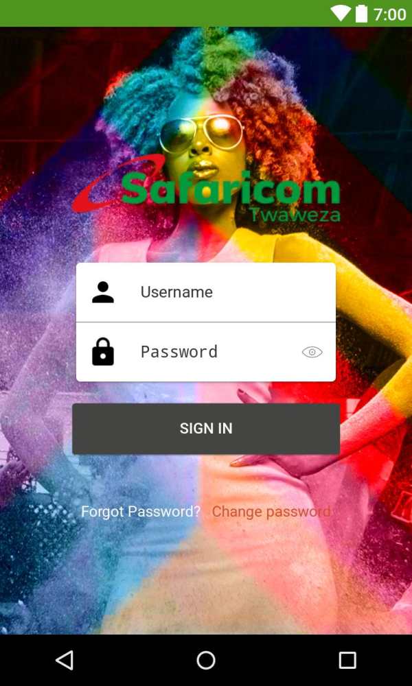 Safaricom SME Mobile screenshot 1