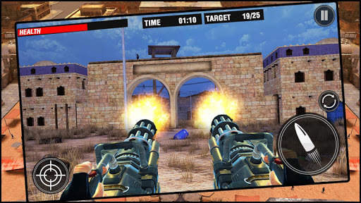Gun simulator : War Guns Game Simulation Shooter screenshot 4