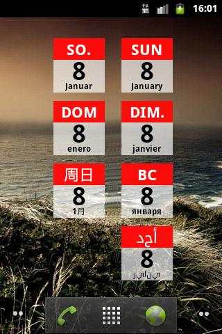 Day Widget screenshot 3