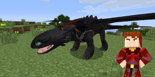 Train Your Dragon Mod  for Minecraft screenshot 3