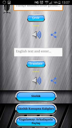 Turkish English Translation screenshot 2