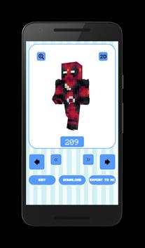 Heroes Skins for Minecraft PE screenshot 1