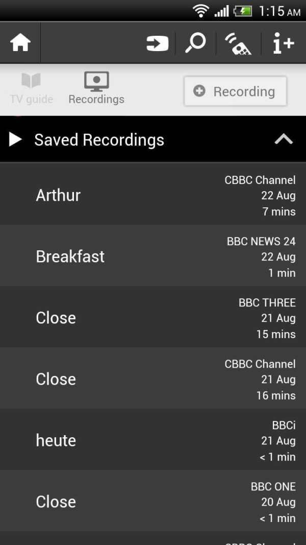 Philips MyRemote screenshot 4