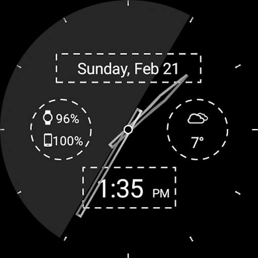 Black Leather HD Watch Face screenshot 17