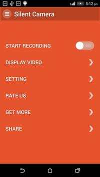 Silent camera Recording screenshot 1