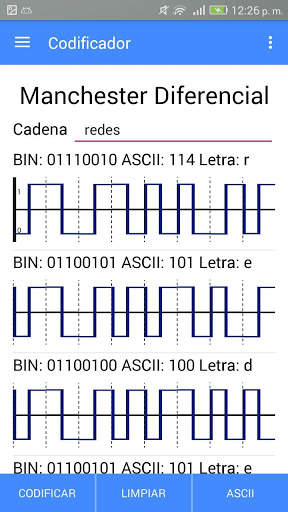 Codificador para Redes screenshot 3