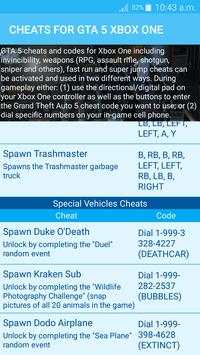 Cheats for GTA 5 - Unofficial screenshot 6
