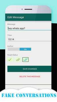 fake conversation for whatsapp screenshot 1