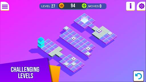 Bloxorz: Brain Game скриншот 1