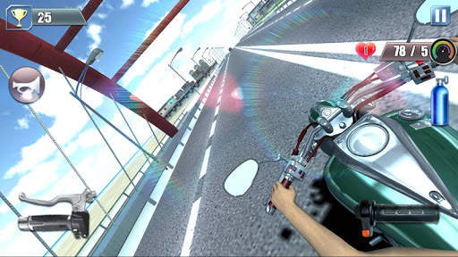 Motorcycle Traffic 3D screenshot 8