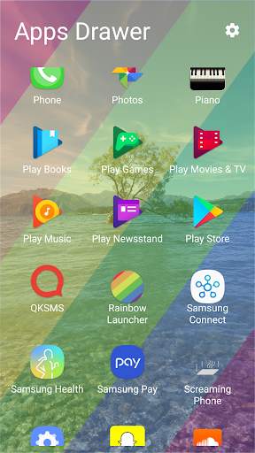 Rainbow Launcher screenshot 2