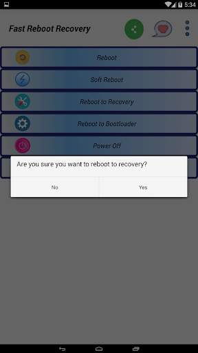 Fast Reboot Recovery screenshot 2