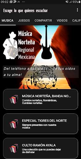 Música Norteña screenshot 1