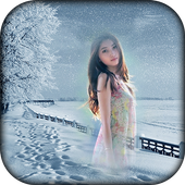 Snowfall Photo Frames icon