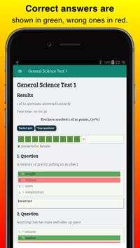 Grade 2 Science Quizzes скриншот 4