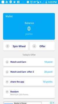 Earn Money - Daily spin Talktime स्क्रीनशॉट 2