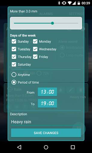 Custom Weather Alerts screenshot 3
