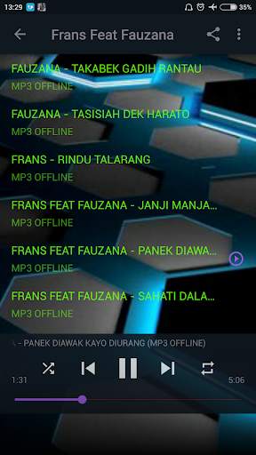Frans feat Fauzana Mp3 Offline screenshot 2