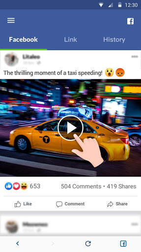 Video downloader for Facebook 2021 screenshot 2