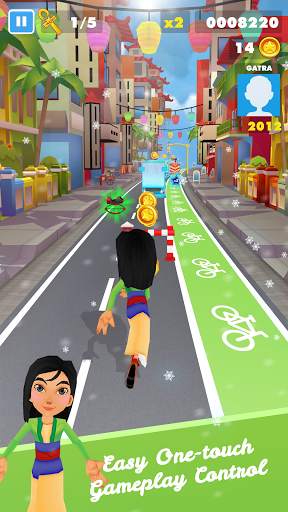 Subway Princess Runner Surf screenshot 2