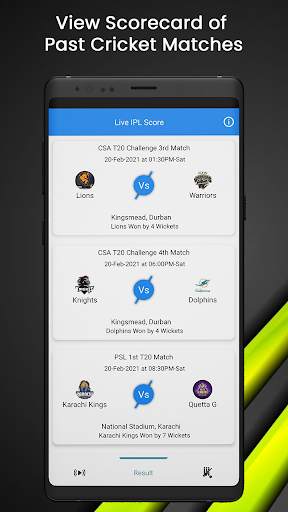 Live cricket score : Fastest Live Score screenshot 3