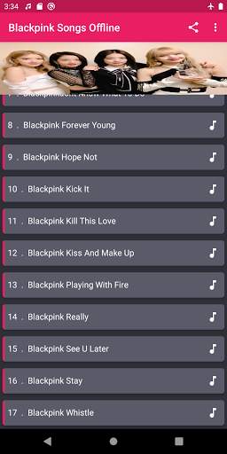 Ice Cream - BlackPink Song Offline 2020 screenshot 4