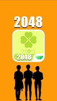 2048 TFBoys Special Edition Game screenshot 1
