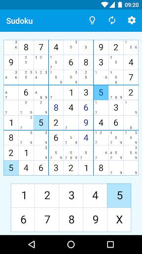 Sudoku screenshot 3
