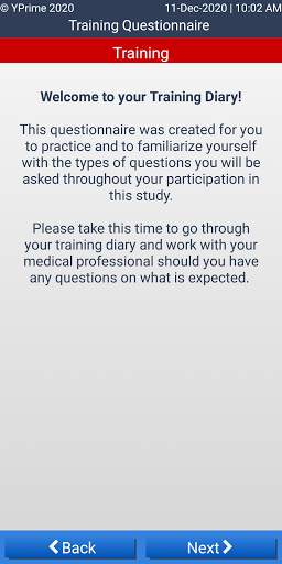 YPrime eCOA screenshot 2